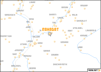 map of Rahadat