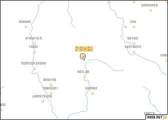 map of Rahai