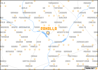 map of Rahalla