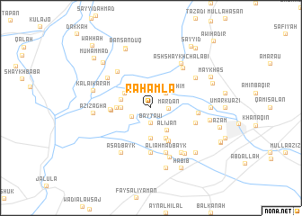 map of Rahamla