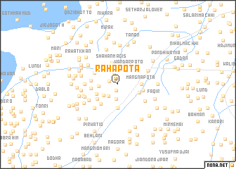 map of Rahapota