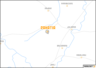 map of Rahatia