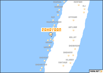 map of Rahayaan