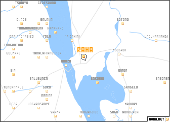 map of Raha
