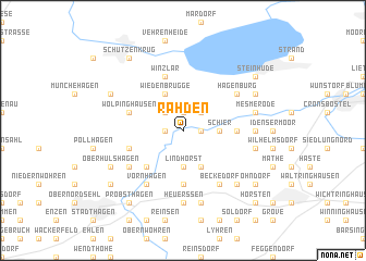 map of Rähden