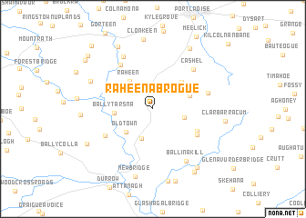 map of Raheenabrogue