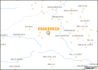 map of Raheenagh