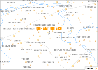 map of Raheenaniska