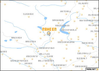 map of Raheen