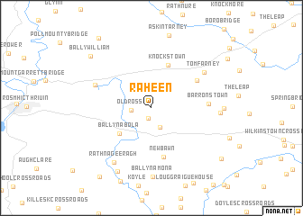 map of Raheen