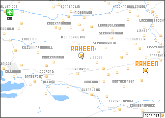 map of Raheen