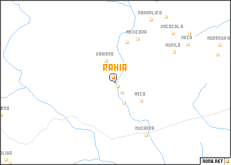 map of Rahia