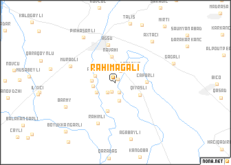 map of Rǝhimağalı