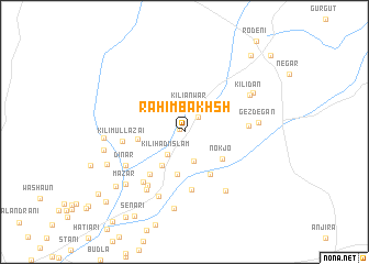 map of Rahim Bakhsh