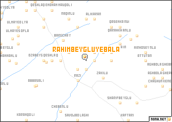 map of Raḩīm Beyglū-ye Bālā