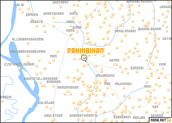 map of Rahim Bihan