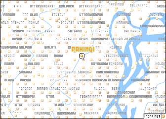 map of Rahimdi