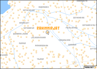 map of Rahīm Mīr Jat