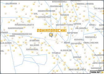 map of Rahīmna Māchhi
