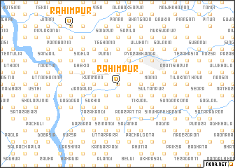 map of Rahimpur