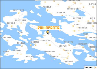 map of Rahinranta