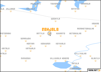 map of Rahjala