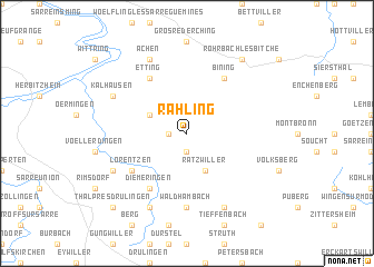 map of Rahling