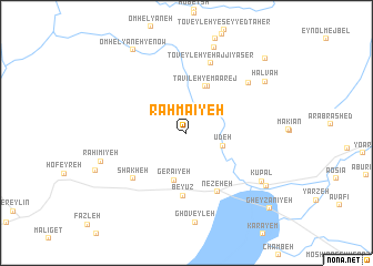 map of Raḩmā\