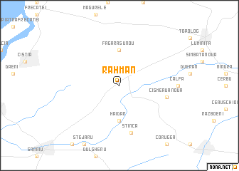 map of Rahman