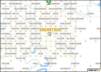 map of Rahmatpur