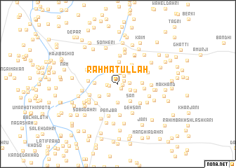 map of Rahmatullāh