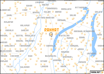 map of Rahmat