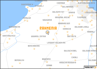 map of Rahmenia