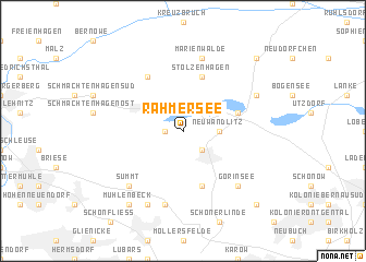 map of Rahmersee