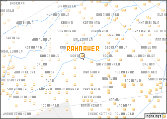 map of Rahna Wer