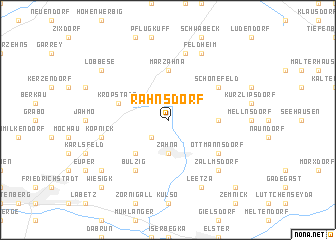 map of Rahnsdorf