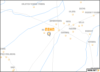 map of Rahn