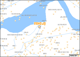 map of Rahojo