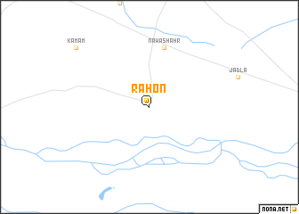 map of Rāhon