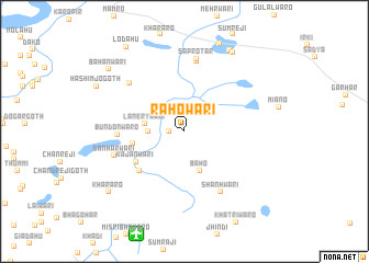 map of Rāhowāri