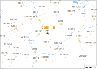 map of Rahula