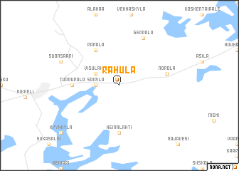 map of Rahula