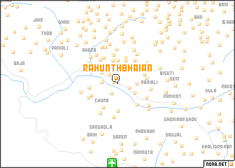 map of Rahūnth Bhāiān