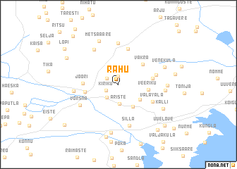 map of Rahu