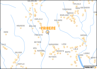 map of Raibere