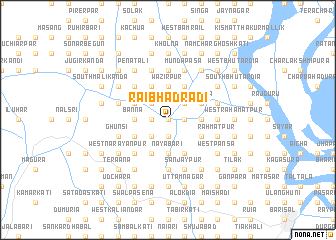 map of Raibhadradi