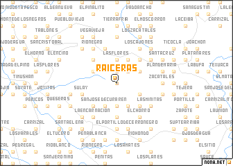 map of Raiceras