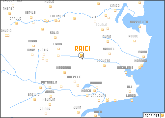 map of Raici