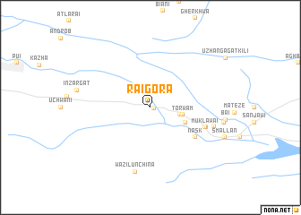 map of Raigora