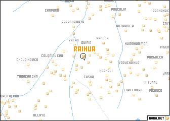 map of Raihua